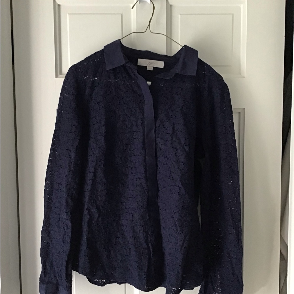 Loft lace blouse